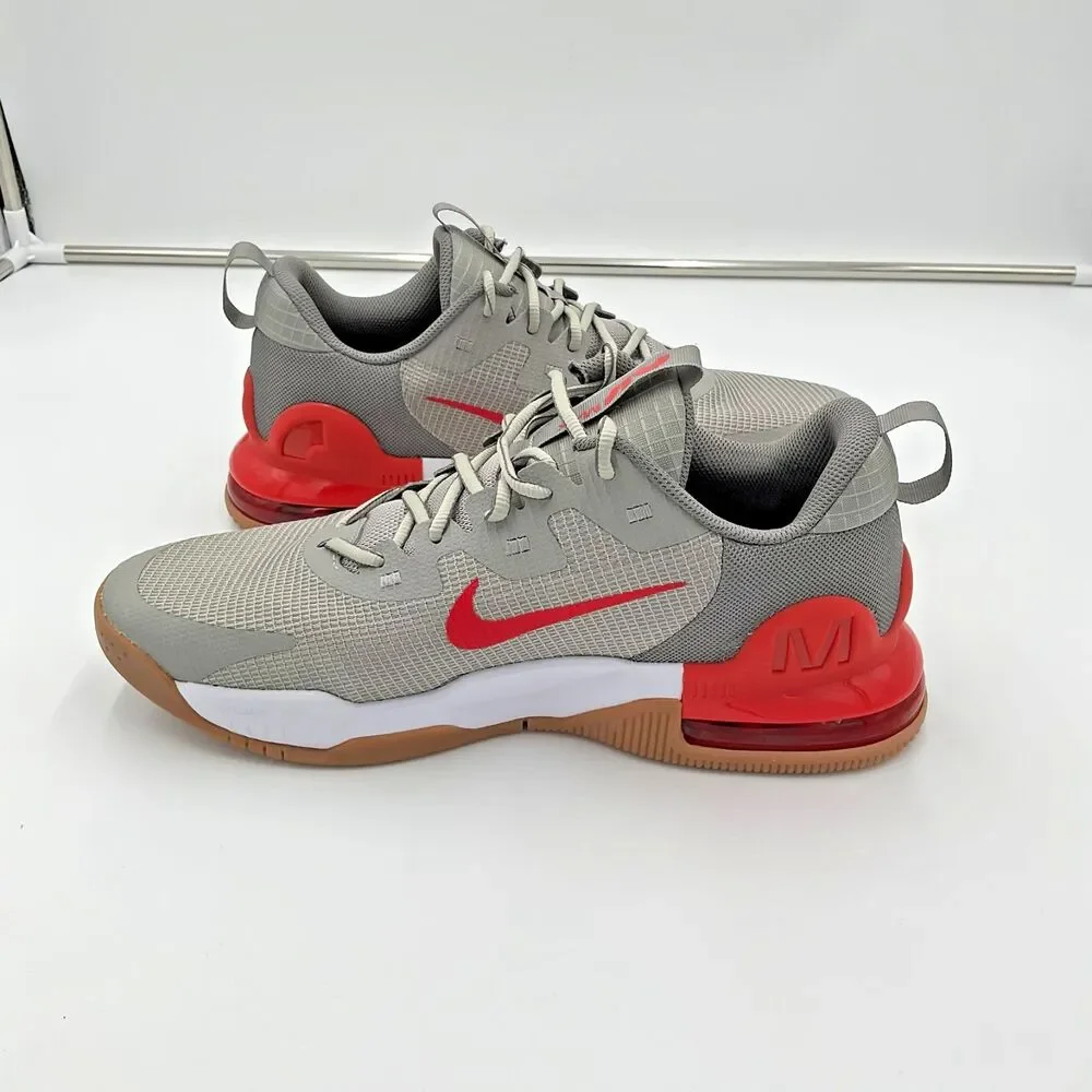 New Nike Air Max Alpha Trainer 5 Cobblestone Crimson Size 10 Sneakers DM0829 006